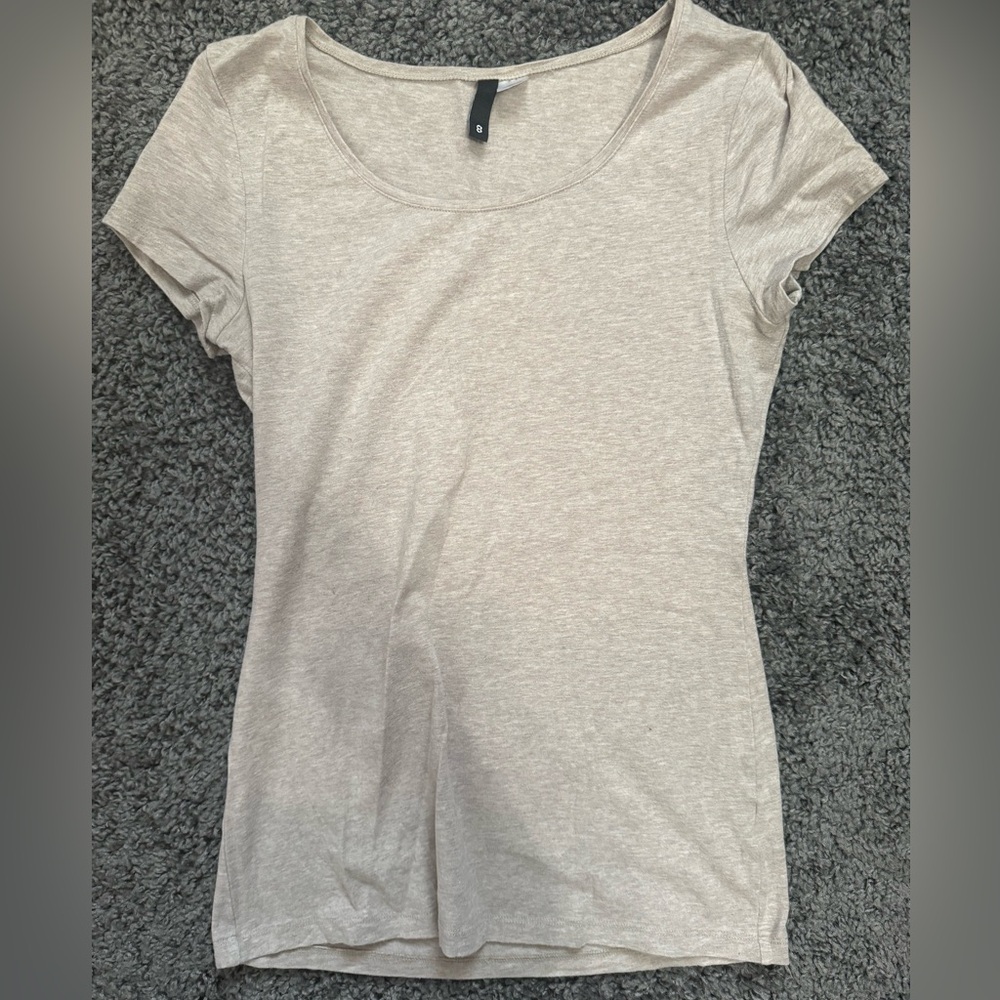 Divided by H&M tan shirt